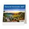 Stolový kalendár riadkový 17,1x13,9 cm - MiniMax Čarovné Slovensko 2027