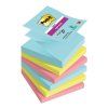 Samolepiace Z-bločky Post-it Super Sticky COSMIC, veľkosť 76x76 mm, 6 bločkov po 90 lístkov