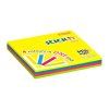 Samolepiaci bloček Stick’n Hopax MAGIC 4 neónové farby, 76 x 76 mm, 100 lístkov