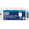 Papierové utierky v roliach TORK Advanced Centerfeed mini biele M1, návin 120 m (11 ks)