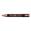 Popisovač uni POSCA PC-5M metalicky červený