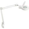 Lampa lupová MAULviso so svorkou biela