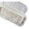 Náhradný mop bavlnený kapsový, biely 40cm