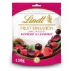 Lindt pralinky Sensation Fruit horké s malinou a brusnicou 150g