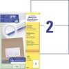Etikety univerzálne 210x148mm Avery A4 100 hárkov