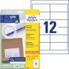 Etikety univerzálne 97x42,3mm Avery A4 25+5 hárkov