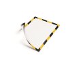 Panel DURAFRAME MAGNETIC SECURITY A4 žlto-čierny