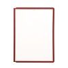 Katalógový panel SHERPA A4 červený